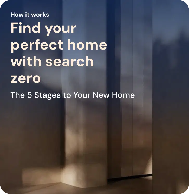 How it works - Find your perfect home with search zero